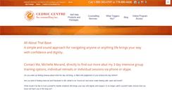 Desktop Screenshot of cedriccentre.com