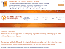 Tablet Screenshot of cedriccentre.com